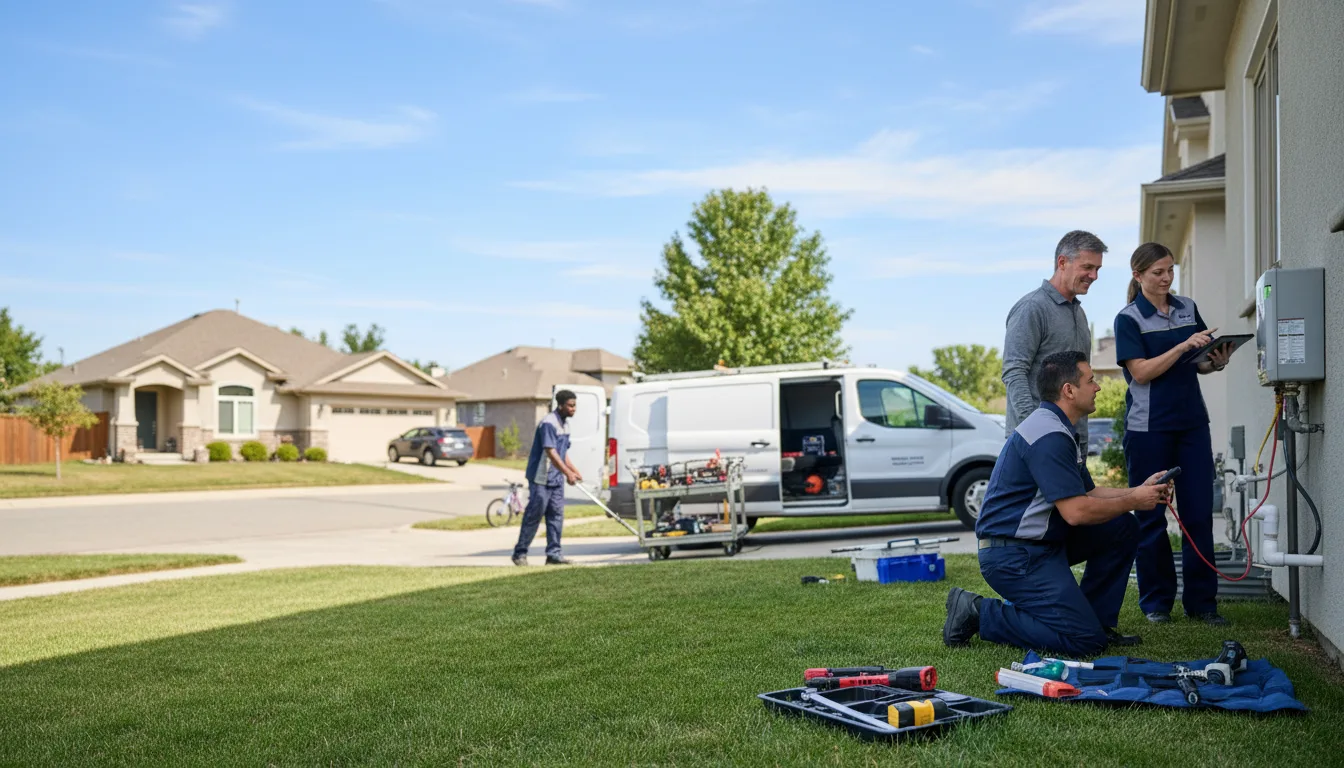 Tankless water heater service in Veteran, WY